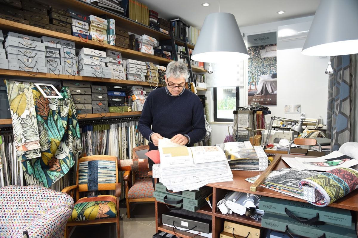 Pierre Frey nello showroom