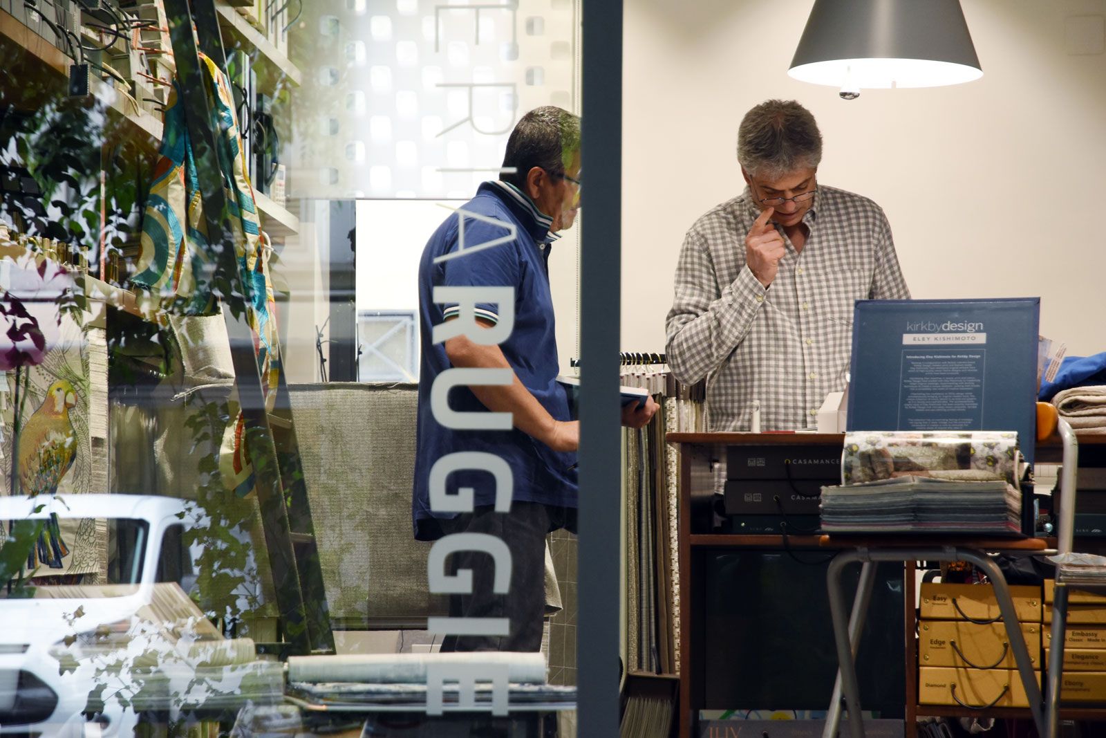 progettare nello showroom